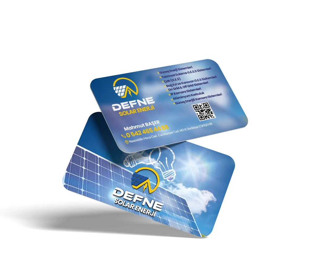 700Gr. Lüx Sıvama Özel Kesimli kartvizit (1000 Adet) - 2