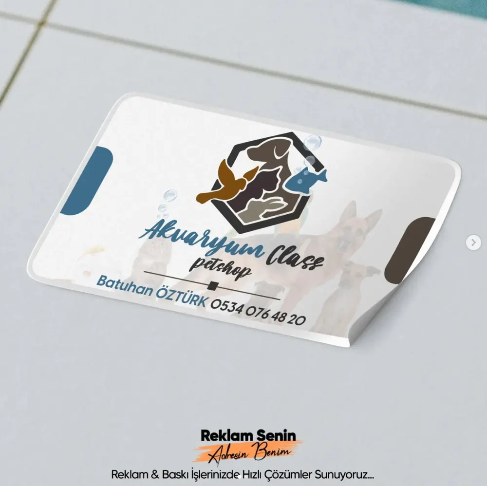 90 Gr. Kuşe Çıkartma Etiket Tek Yön Selefonsuz (1000 Adet)